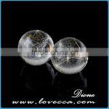 Dandelion Glass Ball for Earring/necklace ,glass Ball for Making Jewelry thumbnail-3