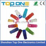 Annivesary Souvenirs Memento Advertising Top Quality Custom Logo Printed Cheap Swivel USB Flash Drive 4gb thumbnail-5