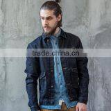 China Suppliers Custom Bomber Jackets Popular Denim Jackets for Men thumbnail-2