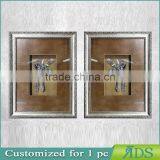 Framed Handmade White Shadow Box Grand Cru Cutlery Wall Decor thumbnail-1