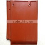 German style clay roof tile/flat ceramic tile with professional workmanship