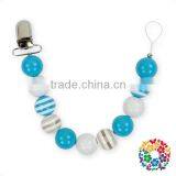 Unisex BPA Free Plastic Beads Pacifier Clip Many Style Baby Pacifier Clip thumbnail-3