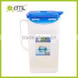 New Lock Style Plastic Juice /tea/water Fresh Cold Kettle Cold PP Water Bottle With Lid thumbnail-2