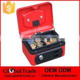 451517 Security Box Metal Safe Cash Storage Money Coins Lock Box thumbnail-1