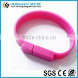 USB and Bracelet Function Silicone Bracelet, Various Capacity USB Memory, 32GB Memory USB thumbnail-5
