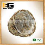 Round Natural Rattan Basket for Garden Planter thumbnail-3