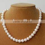 Modern 4-5mm White Freshwater Pearl Necklace thumbnail-1