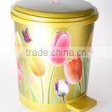 Big Size Foot Pedal Customized Logo Plastic Dust Bin thumbnail-5