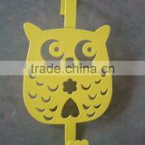 metal owl shape hanger JYL-5270