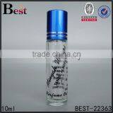 10ml Cosmetic Packaging Silk Screen Printed Glass Bottle Roll on Fragrance Perfume Bottle Glass With Plastic Roller Ball thumbnail-4