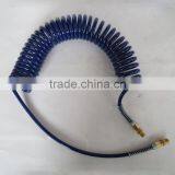 With 10 Years Experience High Quality 12*8 Blue PU Sprial Air Pipe for Industrial Robot With Quick Coupler thumbnail-1