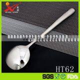 LFGB Stainless Steel Kitchen Utensil Korea Round Spoon HT62 thumbnail-2