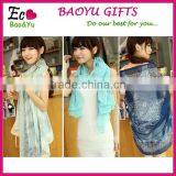 Chiffon Scarf Women Ladies Scarves 2015 Shawl Foulard Female Scarves thumbnail-1