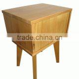 2 Drawer Solid Wood Bedside Cabinet thumbnail-3