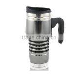 Custom Professional Stainless Steel Coffee Travel Mug With Handle thumbnail-4