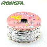50m Dispener Packing Metallic Plastic Twist Tie for Food Bags thumbnail-1