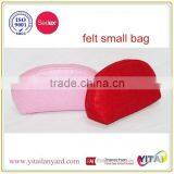 2015 OEM/ODM Sedex Social Audit Cheap Custom Bulk Gift Felt Coaster Pouch Keychain for Promotion Christmas Gifts thumbnail-2