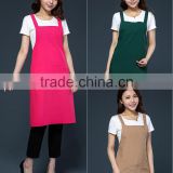New high quality apron with ruffle made in China