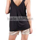 2015 New Fashion Ladies Cowl Neck Top FH20140008 thumbnail-2