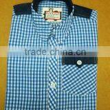 Men''s Long Sleeve Ginham Check Shirt thumbnail-4