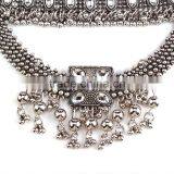 2016 Hot Sale Alloy Short Silver Collar Necklace Jewelry for Women thumbnail-5