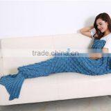 Custom Acrylic Knitting Adult Mermaid Tail Blanket Pattern thumbnail-4