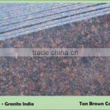 Tan Brown Granite / Indian Tan Brown Granite Stairs / Counter Tops / Slabs thumbnail-2
