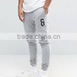 Unisex Fashion Jersery Fabric Sweat Joggers Casual Sport Pants With Leg Embroidery thumbnail-2