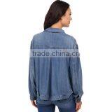 High Quality Autumn Denim Jacket Women With Soft Fabric thumbnail-2