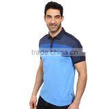 2015 Latest Custom Mens Tri Color Mens Polo Shirts 100% Cotton Cheap thumbnail-2