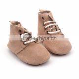 BSCI Factory Genuine Leather Sole Kids Boots Baby Shoes thumbnail-6