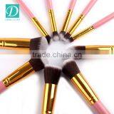 Black Wood Oval Handle Makeup Brushes thumbnail-6
