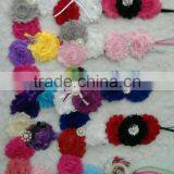Shabby Flower Headband Baby Headband Infant Hedband Wholesale thumbnail-1