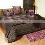 Assortment of Decorative Home Textiles, Quilts, Throws, Cushion Covers thumbnail-1
