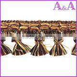 2016 Custom Wholesale Newest Style Fashion Genuine Leather Tassel Fringe thumbnail-1