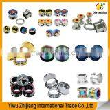 Stainless Steel Screw Expander Flesh Tunnels Body Piercing Gauges thumbnail-6