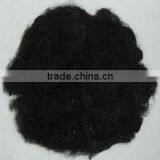 Black Virgin Polyester Stple Fiber 1.2d to 3d for Spinning thumbnail-1