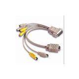 Multimedia Cable: DB25M TO 2 MD6M thumbnail-1