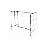 Shelving Supermarke Multi Purpose Gondola Rack Chrome for Hanging or Folded Merchandise