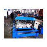 Corrugated Roofing / Metal Deck Roll Forming Machine For 0.8 - 1.2mm Thickness