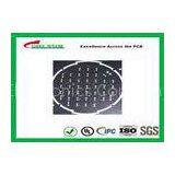 Black Solder Mask Round 2 Layer PCB Surface Treatment HASL PCB Board Assembly