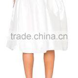 Women Casual Cheap White A-line Skirts Long Skirts New Ladies Fashion Wear A-line Skirts For Women thumbnail-2
