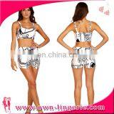 Short Wholesale Sexy Two Pieces Jumpsuit for Girls thumbnail-1