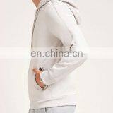 Wholesale Sports Style Casual Plain Blank Zip Up Hoodies For Men thumbnail-2