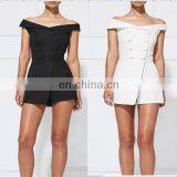 High Quality Sleeveless Halter 2-breasted Offical Dress Jumpsuit for Young Women thumbnail-1