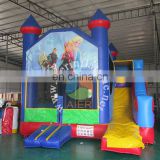 Baby bouncer inflatable high quality commercial inflatable jumping castle fabric material for making bouncy castle