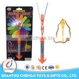 Outdoor Game Flashing Spinning Flying Missile Rocket Launcher Toy