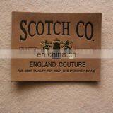 Customized Real Leather Label thumbnail-1