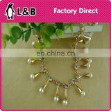 High Quality New Design Popular Garments Chain With Pearl