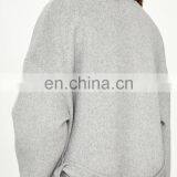 Hot Sale Winter Clothing Women Fashion Overcoat Long Wool Jacket thumbnail-5
